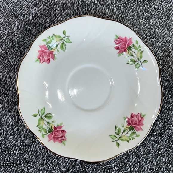 CERAMIC SAUCER MARIA PATTERN FORMALITIES BY BAUM BROS - Picture 3 of 9